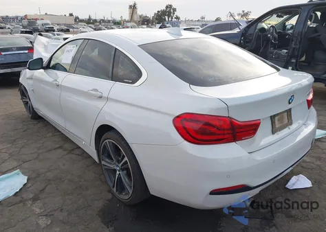 2018 BMW 430I Gran Coupe from USA, damaged, VIN WBA4J1C50JBG79155